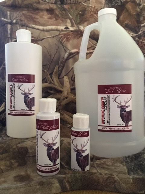 Wyoming County Whitetail Deer Scent Products